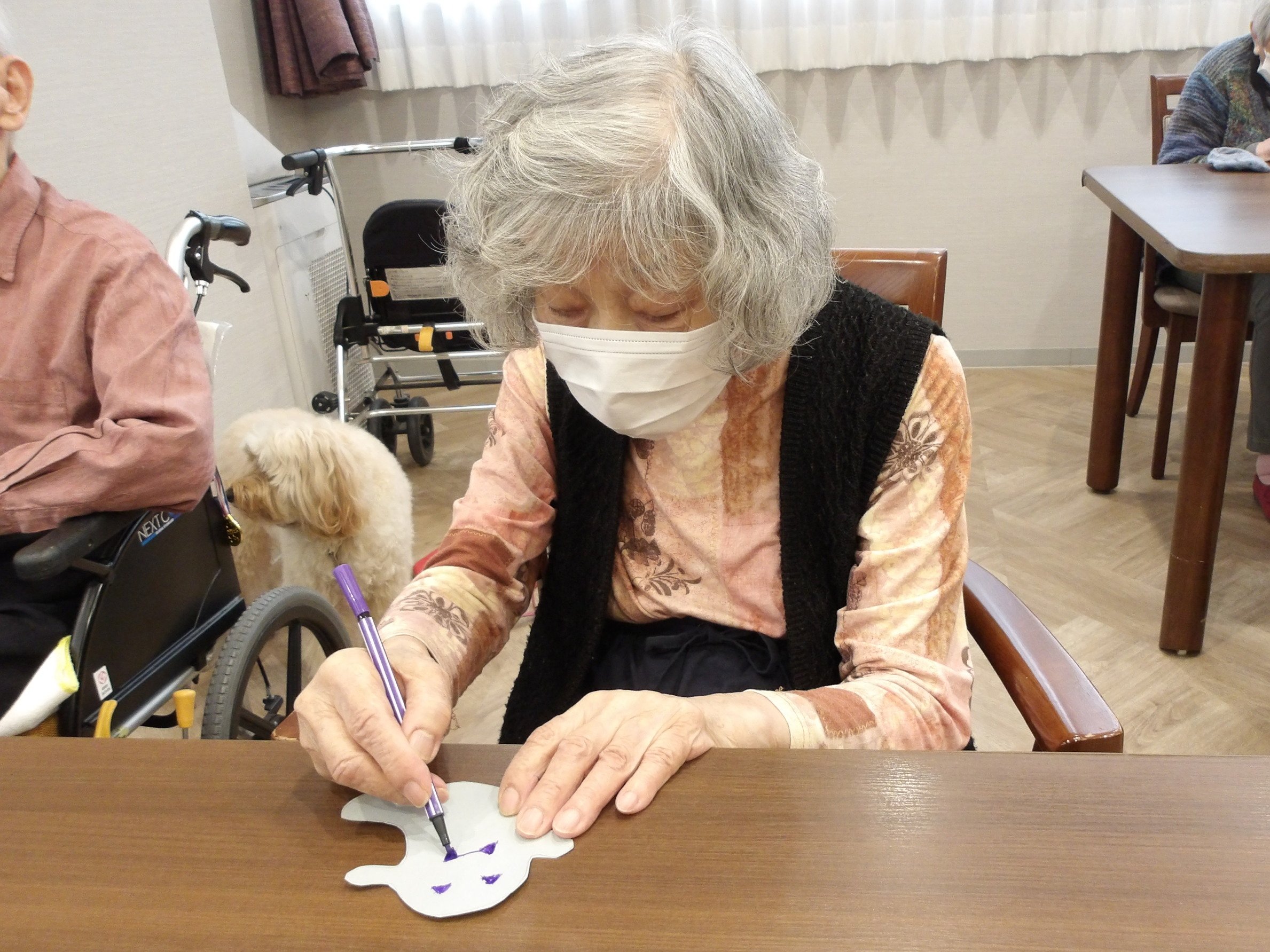 ハロウィン準備第2弾-1 ニチイホーム野方