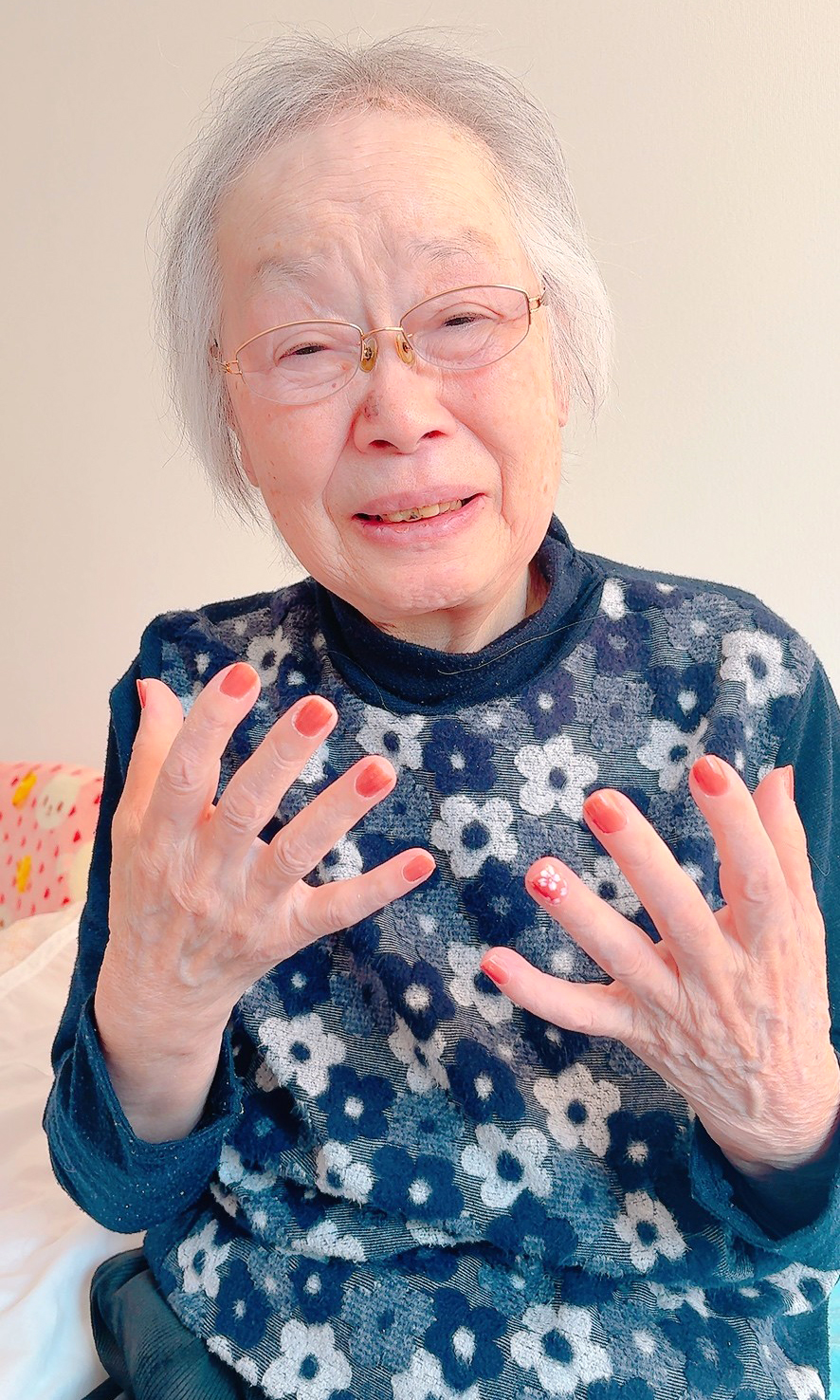 春のケアネイル-3 ニチイメゾン栗東